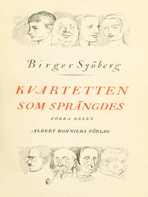 cover image of Kvartetten som sprängdes